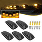 5x For 1988-2002 Chevy/GMC Pickup Trucks Roof Top Cab Lights Amber Marker Lights