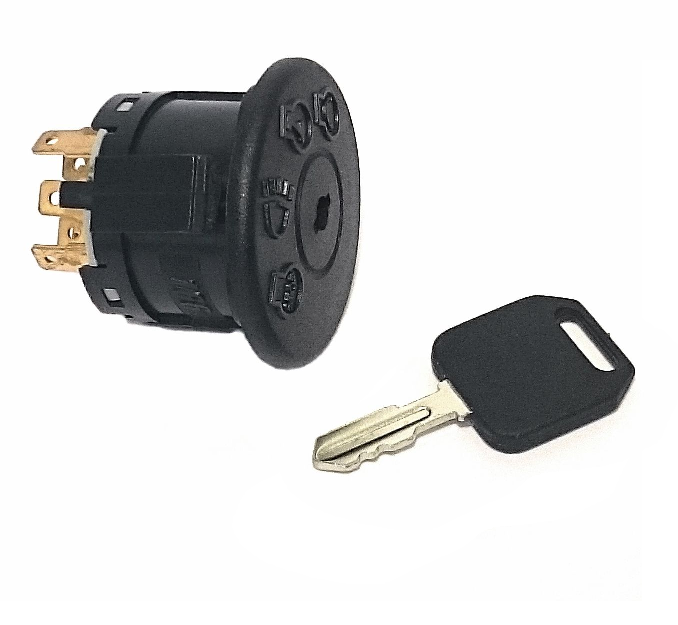 Solid Spare Ignition Key Switch w/ Key AYP Sears Craftsman Roper 175566 Lawn Mower