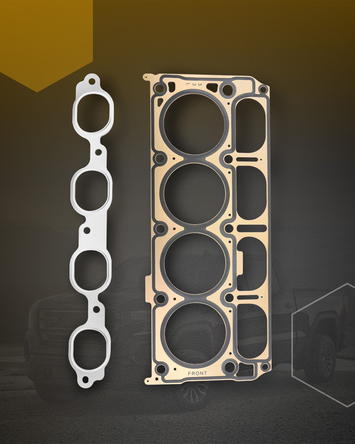 Cylinder Head Gasket Set For 14-19 GMC Sierra Chevy Silverado 1500 Tahoe 5.3L V8