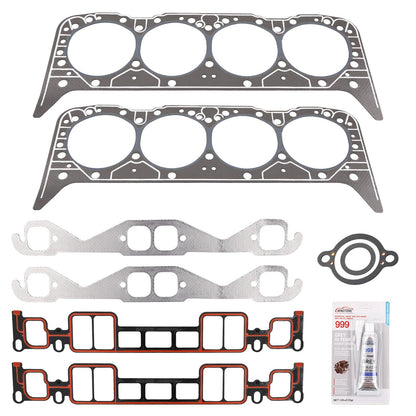 Cylinder Head Gasket Set For 350 CID Mercruiser Volvo Penta Crusader GM Marine