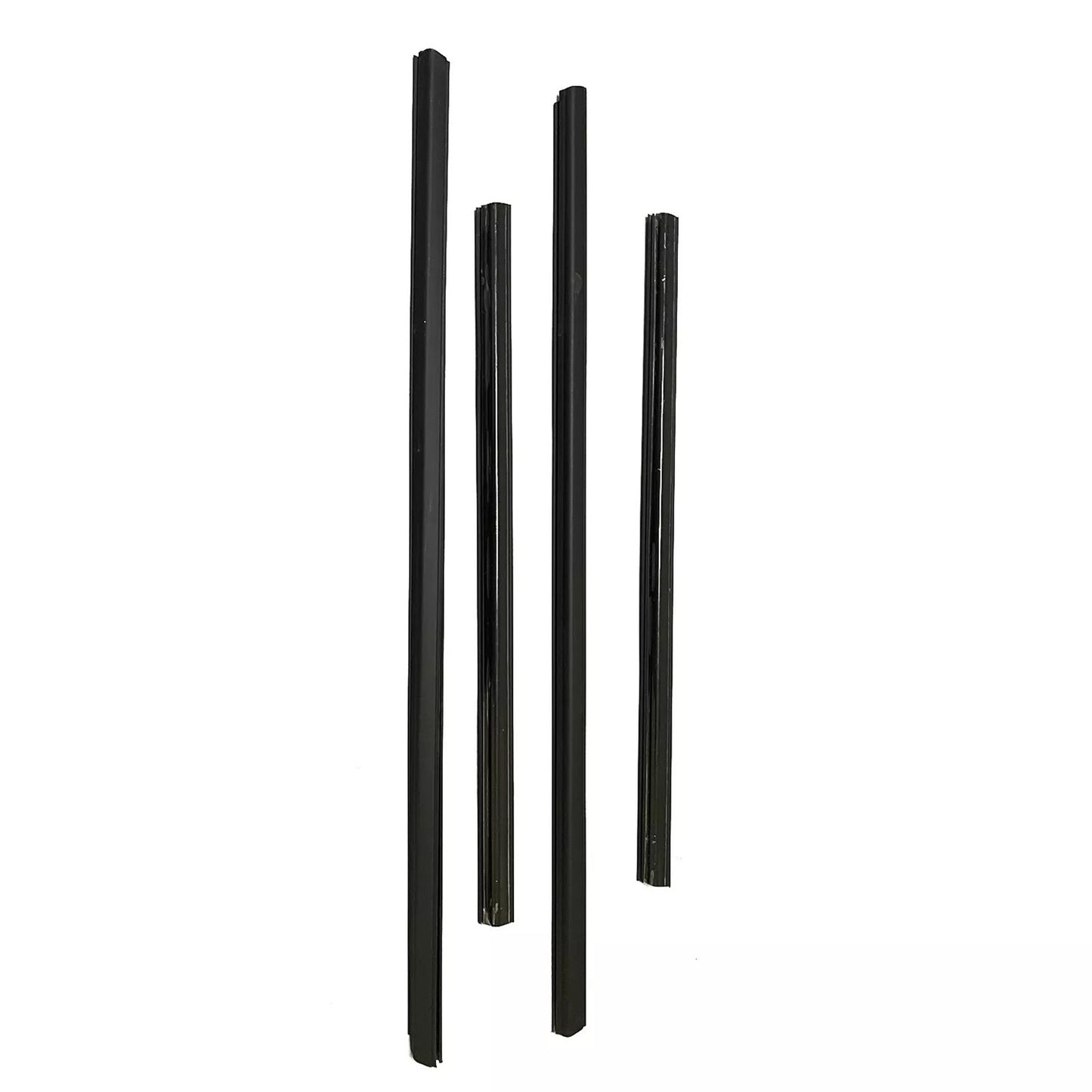 4pcs Door Belt Weatherstrip Molding Seal For Honda Fit Jazz 2008-2013