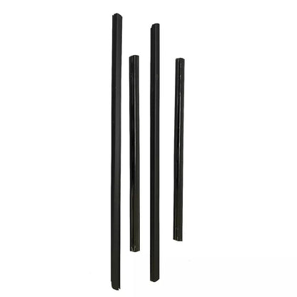 4pcs Door Belt Weatherstrip Molding Seal For Honda Fit Jazz 2008-2013