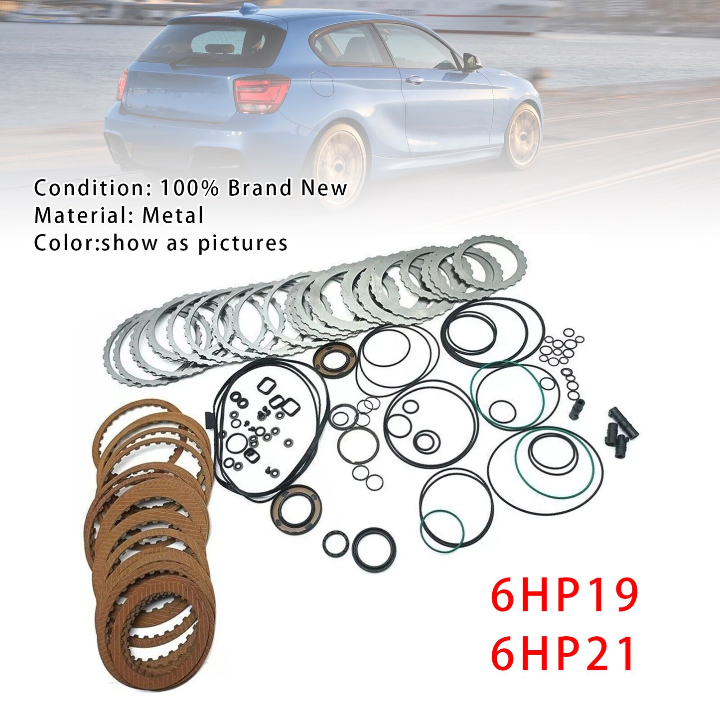 Auto Transmission Master Rebuild Kit Clutch Plates 6HP19 6HP21 For BMW 2004-ON