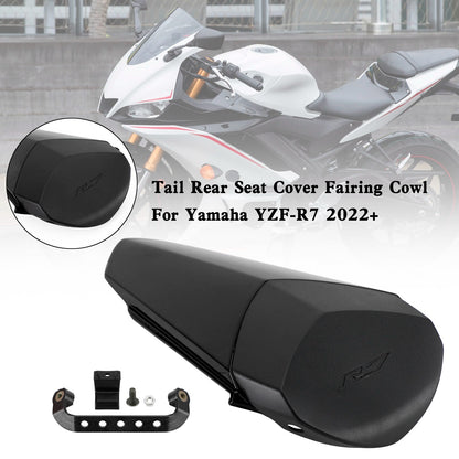 Tail Rear Seat Cover Fairing Cowl For YAMAHA YZF-R7 YZF R7 2022-2025 Black