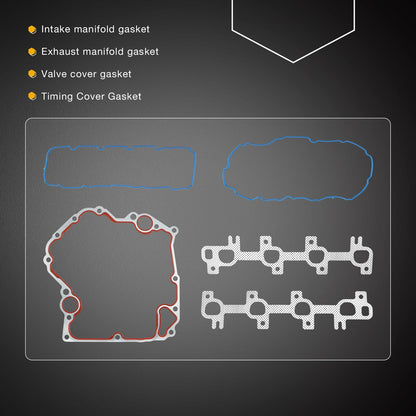 Full Head Gasket Set w/ Bolts For 99-03 Dodge Ram Durango Grand Cherokee 4.7L