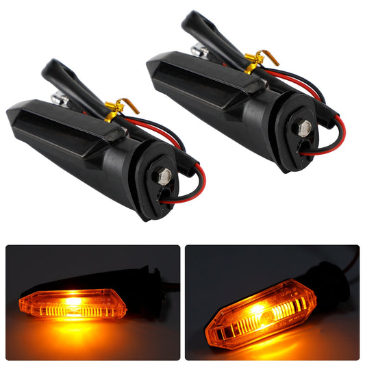 LED Turn Signal Lights Indicator For HONDA CRF250 CB500 CB650F CTX700 Smoke