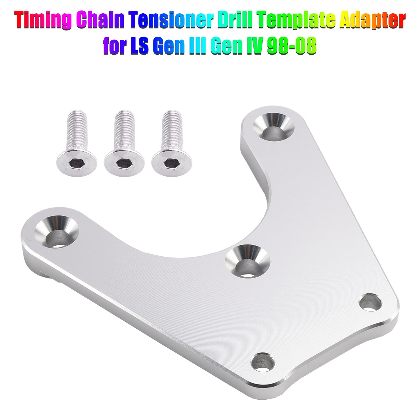 Timing Chain Tensioner Drill Template Adapter for LS Gen III Gen IV 98-08.