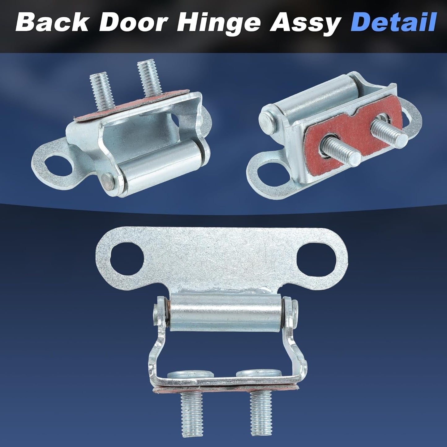 2PCS Rear Tailgate Liftgate Hinge Set Pair 68810-0R010 for Toyota RAV4 2013-2018