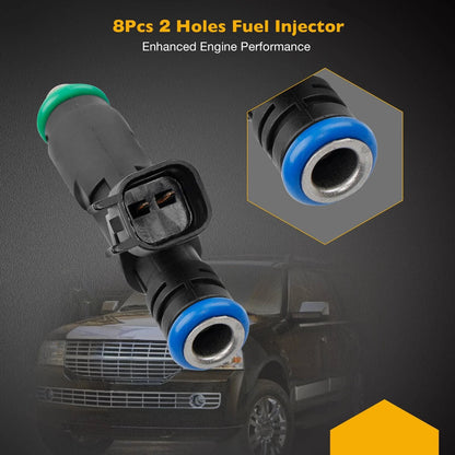 8x FJ817 Fuel Injector Set For 05-07 Ford F150 F250 F350 Lincoln Navigator 5.4L