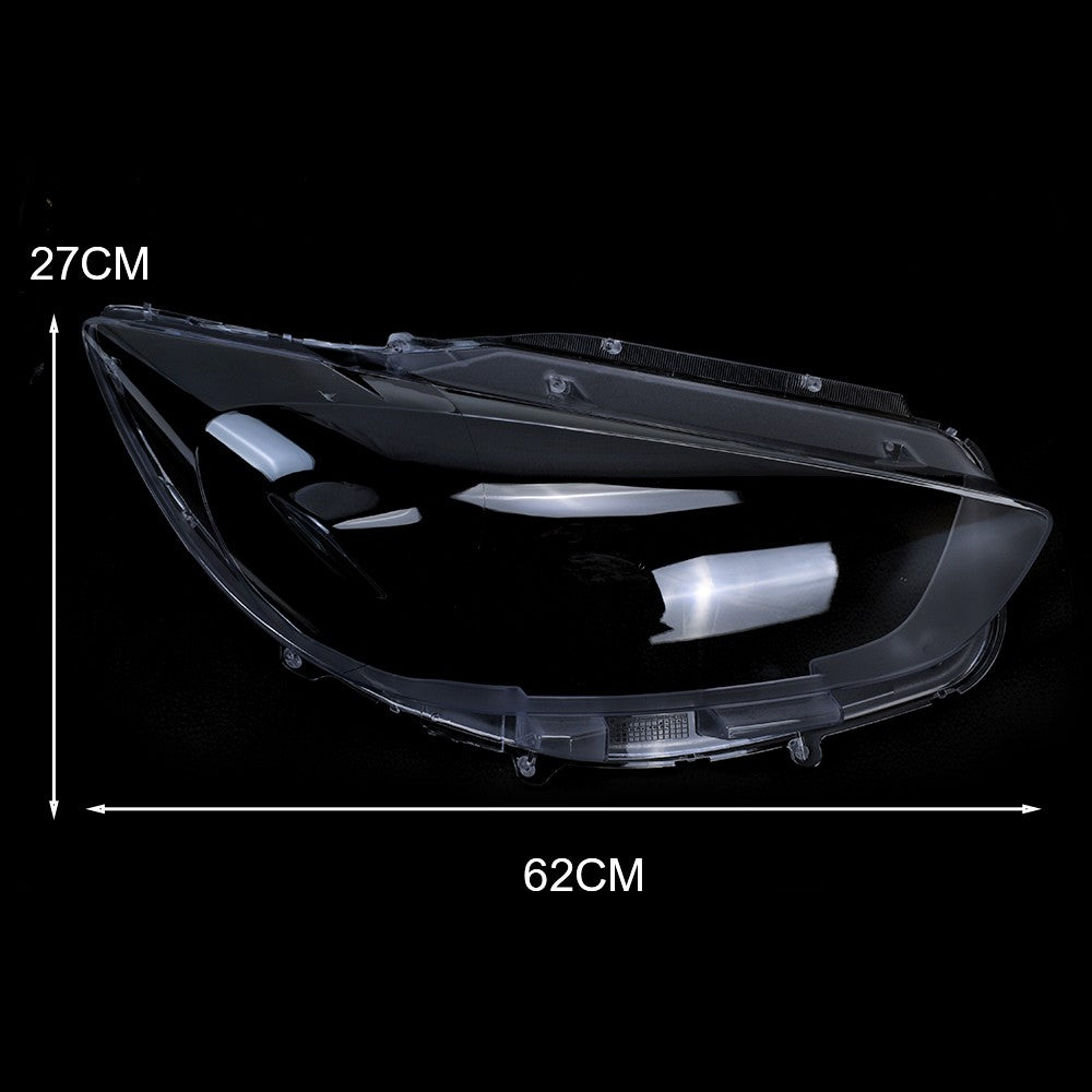 For Mazda CX-5 2013-2015 2Pc Car Front Left Right Headlight Lens Cover PC Clear