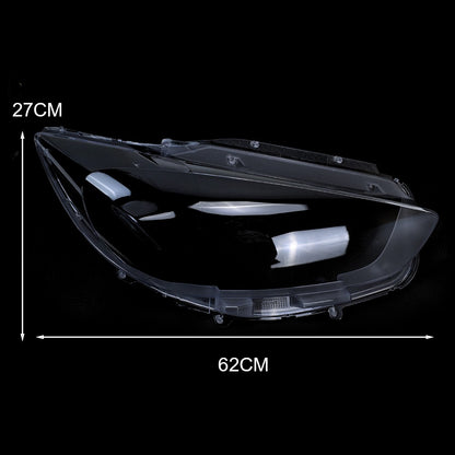For Mazda CX-5 2013-2015 2Pc Car Front Left Right Headlight Lens Cover PC Clear