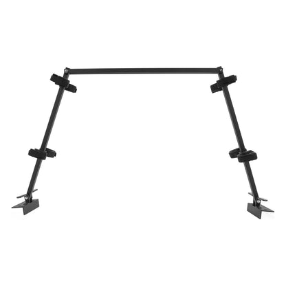 Solid Spare UTV Universal Sporting Clays 4 Gun Holder Bed Rack For Polaris Ranger RZR Can Am