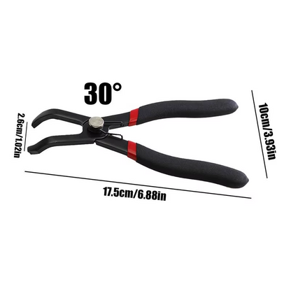 30 degree Push Pin Pliers Removal Plastic Poly Rivet W/Center Pin Panel Clip