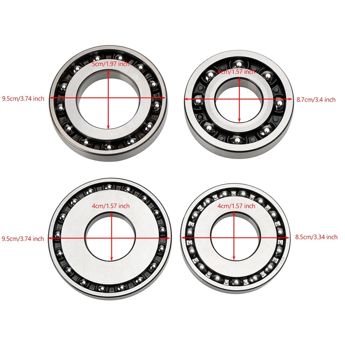 K114 CVT Automatic Transmission Pulley Bearing Kit 4PCS/Kit For Toyota