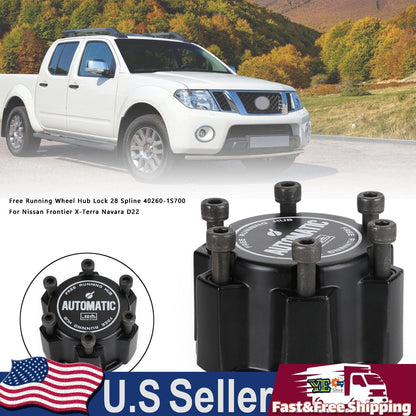 Free Wheel Hub Lock 28 Spline 40260-1S700 Fit Nissan Frontier X-Terra Navara D22