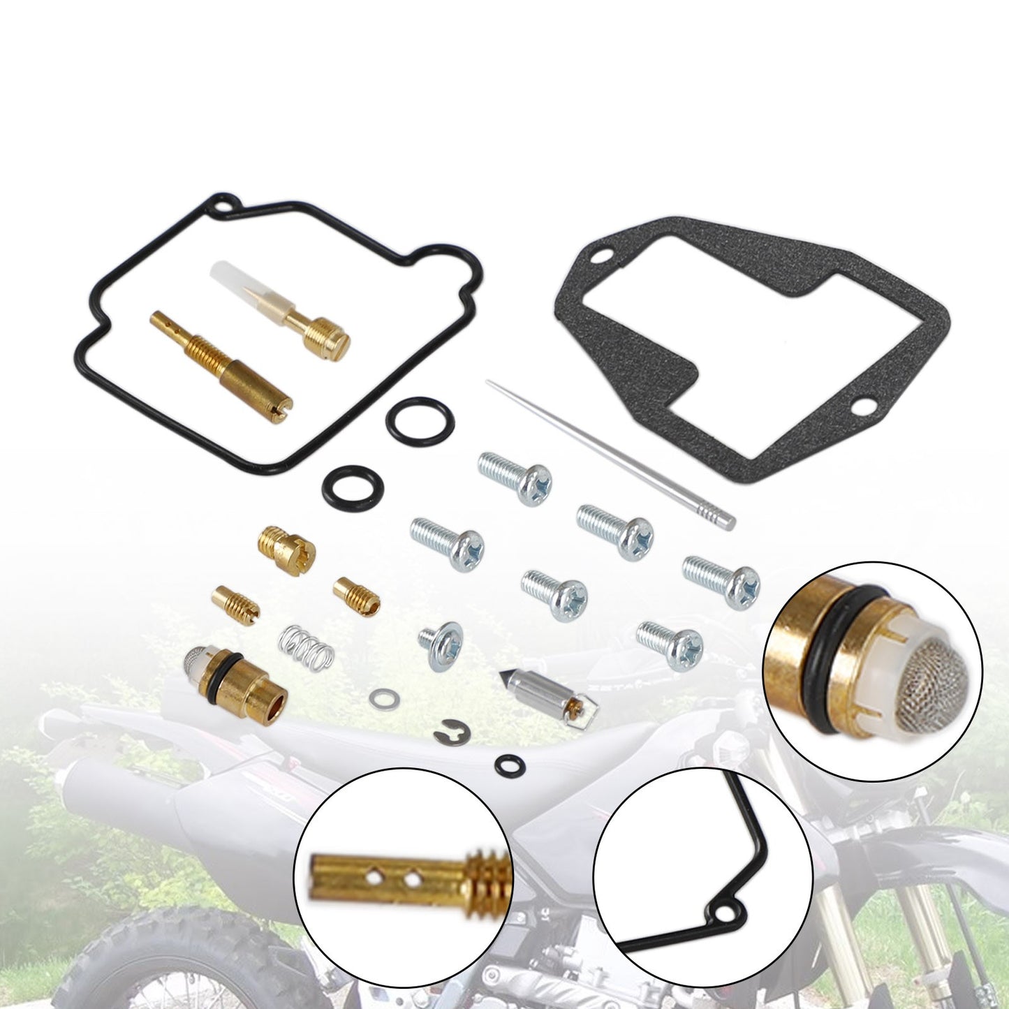 Carburetor Rebuild Repair Kit fit for Suzuki DR250 DR350