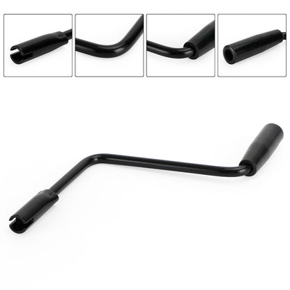 NEW Pop Up Camper Crank Handle Caravan RV Camping Canopy Rocker Black