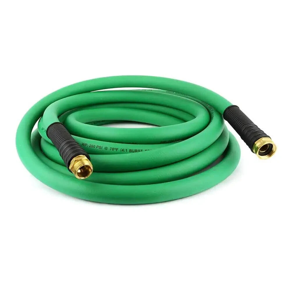 Solid Spare Interstate Pneumatics HCG19-025E 3/4" 25 ft Green PVC Water Hose 200 PSI