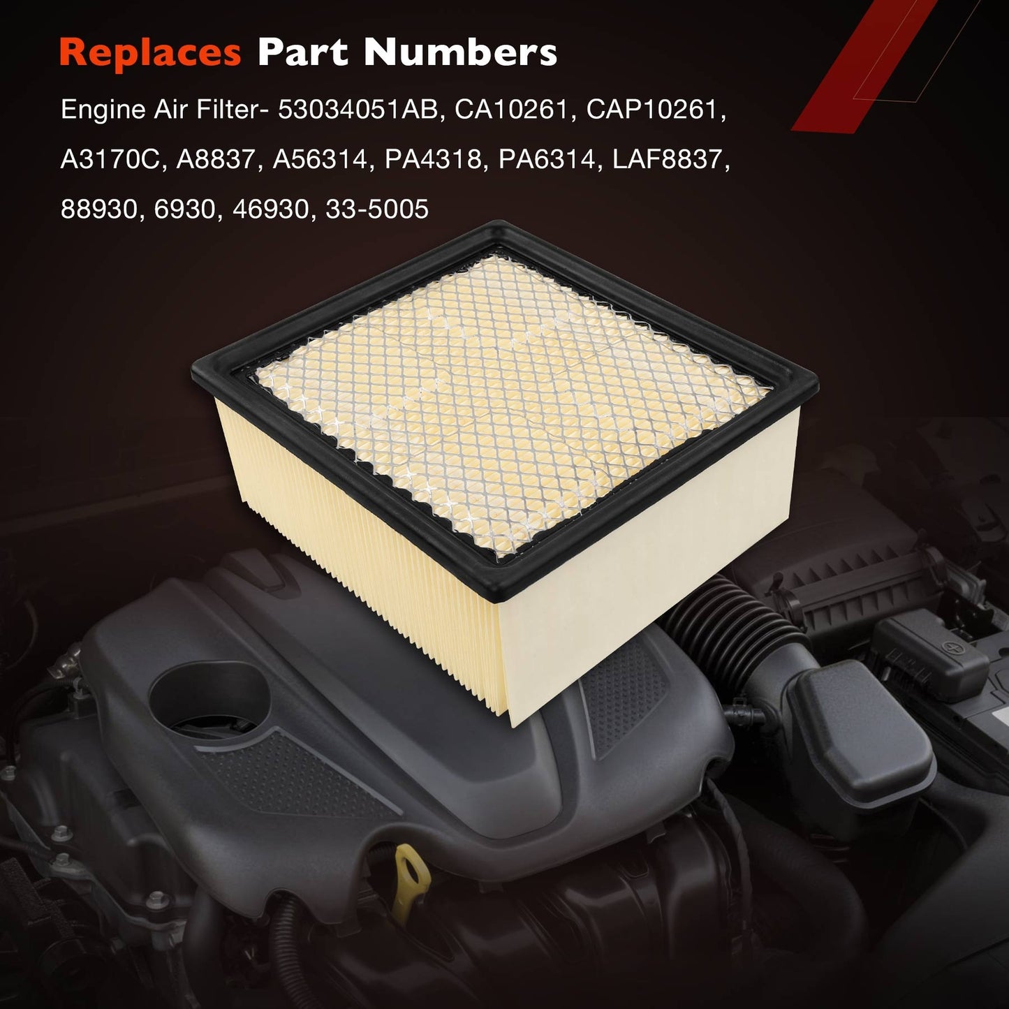 Air Fuel Oil Filter For 2007-09 Dodge Ram 2500 3500 4500 6.7L Cummins 53034051AB
