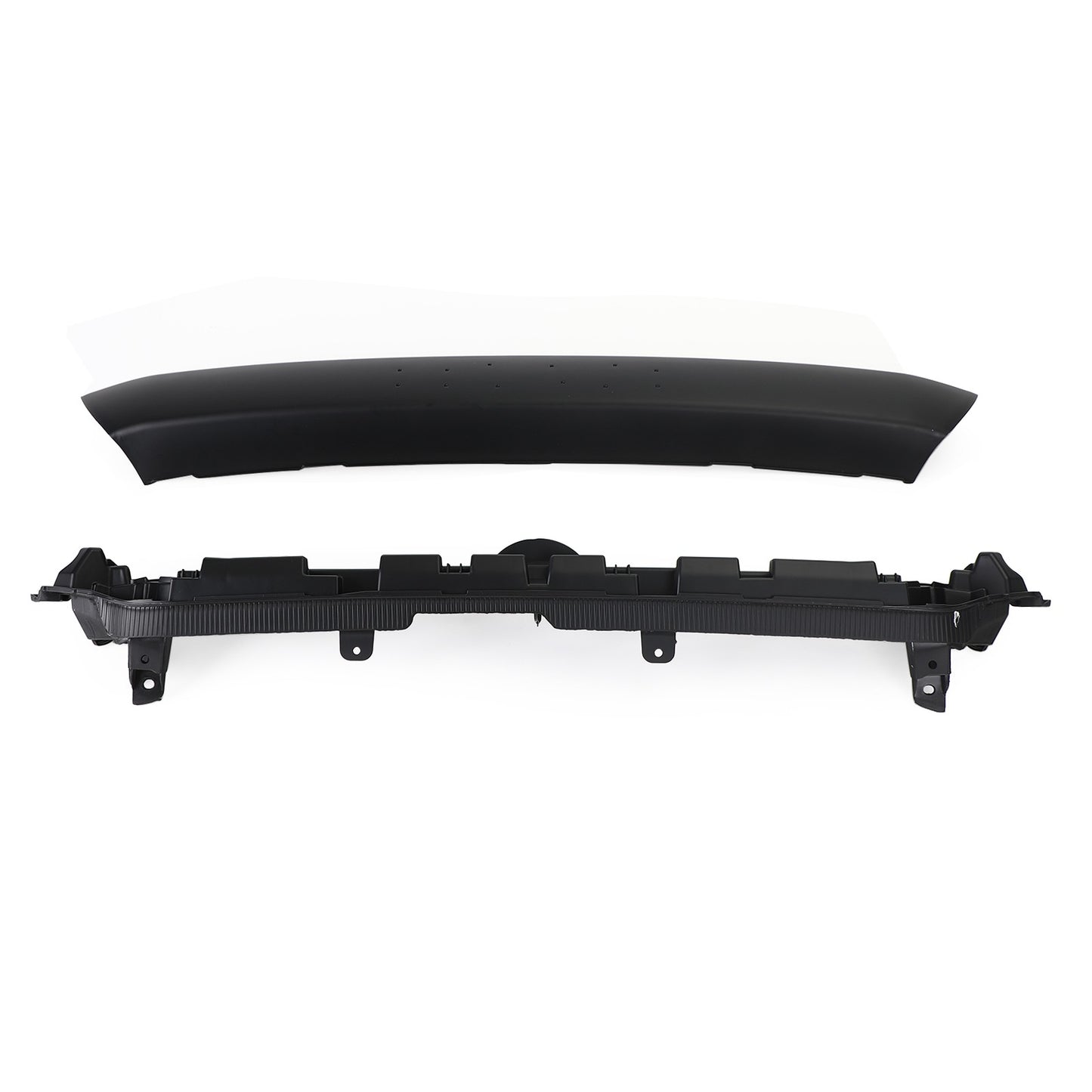 2 Piece Front Bumper Grille Grill Fits For 4Runner TRD PRO 2020-2024 Black