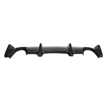 Solid Spare 2-Door Rear Bumper Lip Diffuser PU J Style Fits 03-08 Nissan Fairlady Z Z33 350Z