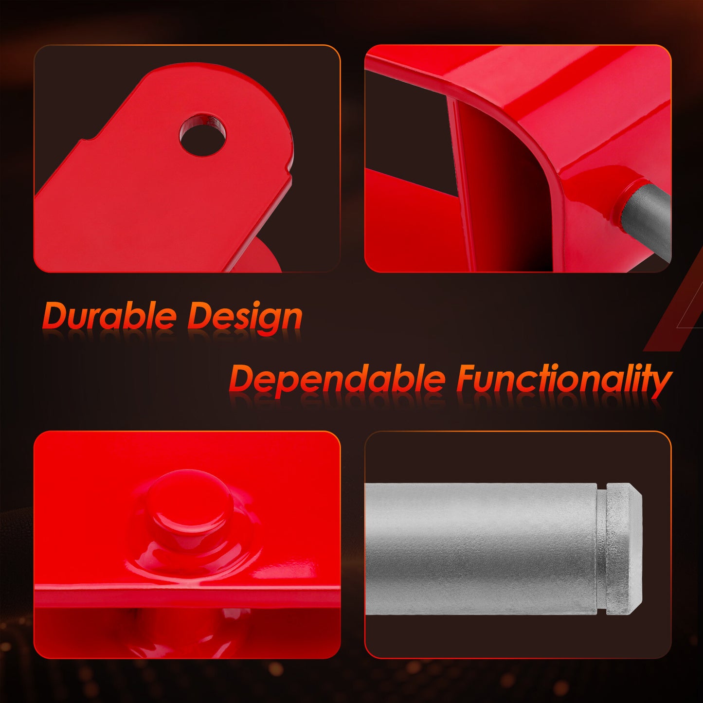 110-6581-01 Red Caster Fork For Toro TimeCutter 74330 74325 Zero Turn Mower
