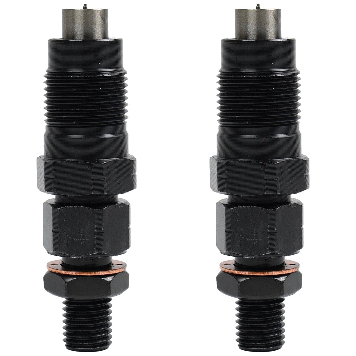 Solid Spare 2x For Holland Ford Tractor 1320 1520 1620 N844 Fuel Injector 131406360 New