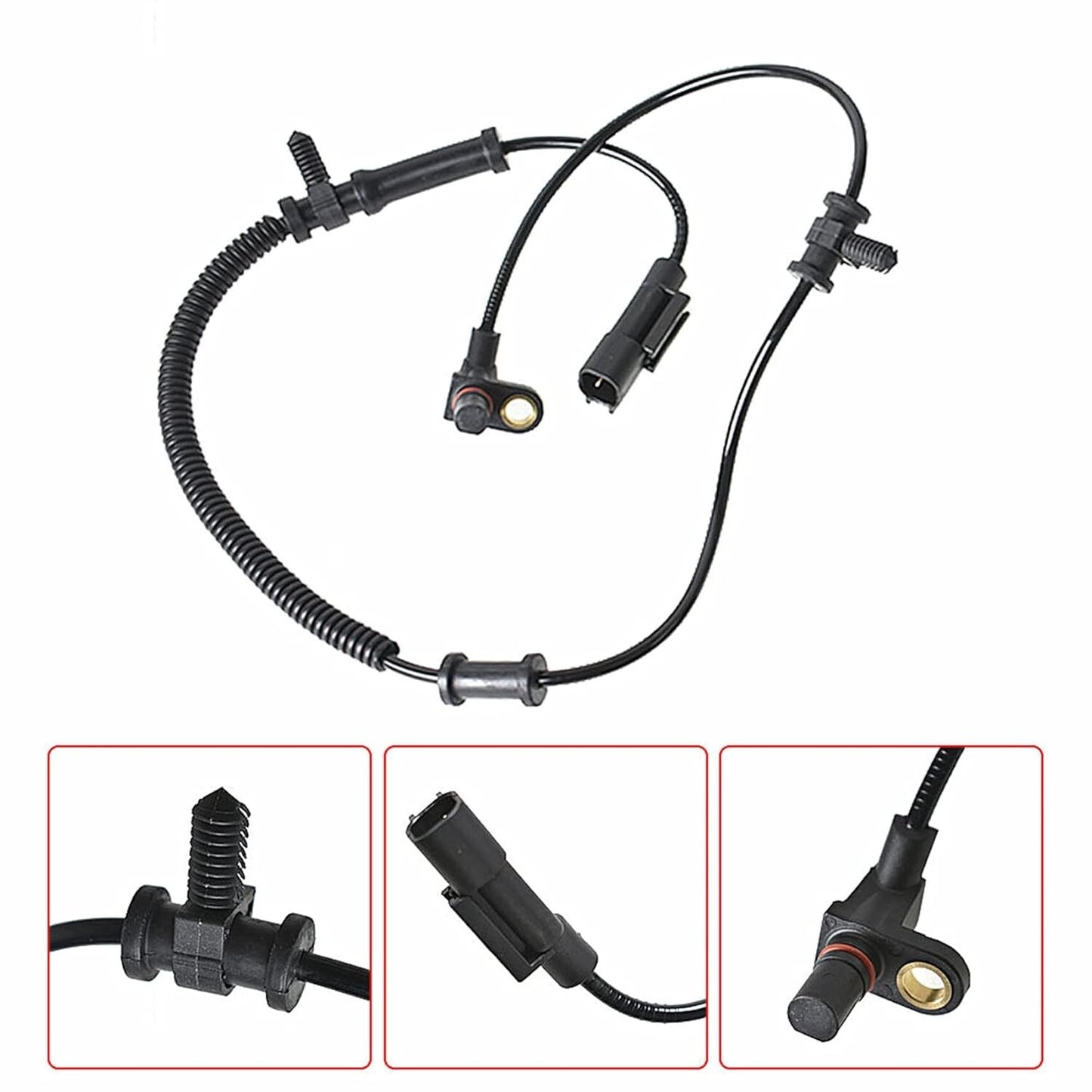 For 2009-2012 Dodge RAM 1500 PICKUP 4?? ABS Wheel Speed Sensor Front+Rear L&R