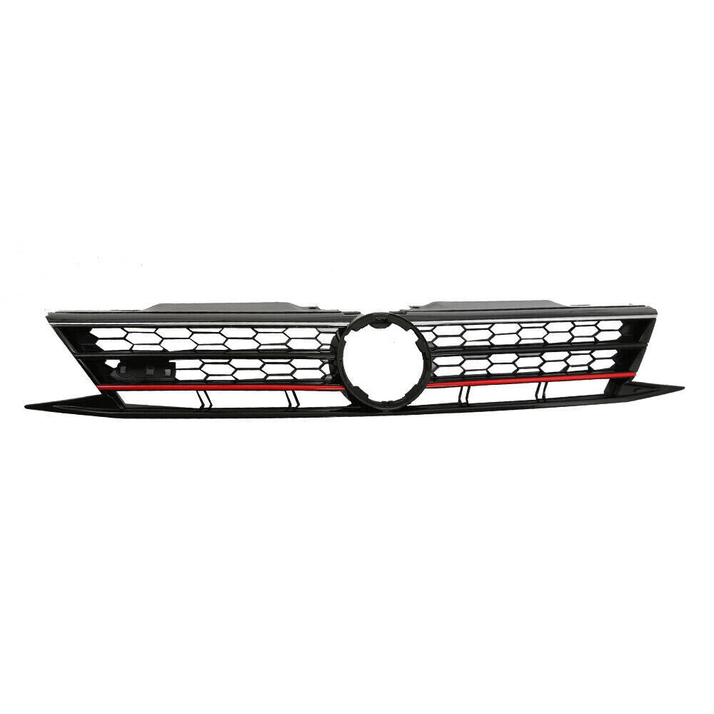 Fit 2015 2016 2017 2018 VW Volkswagen Jetta GLI Front Bumper Grille Trim Grill