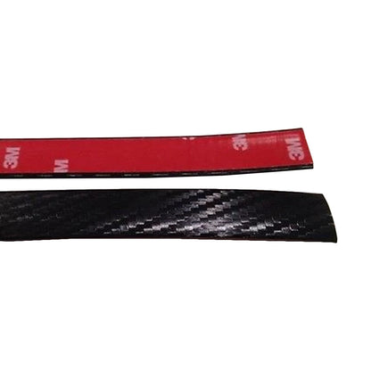 BLACK CARBON FIBER WHEEL WELL FENDER TRIM MOLDING D.I.Y. KIT - WARRANTY