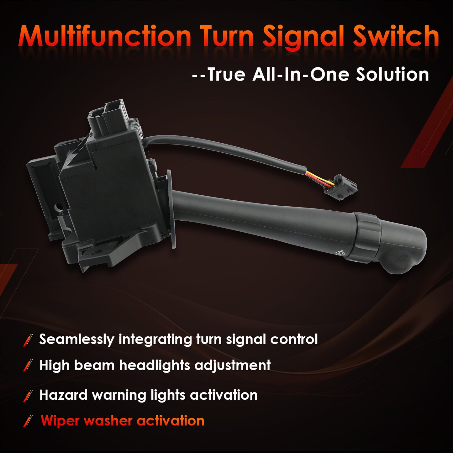 Turn Signal Windshield Wiper Switch For 07-14 Chevy Tahoe Suburban GMC Yukon XL