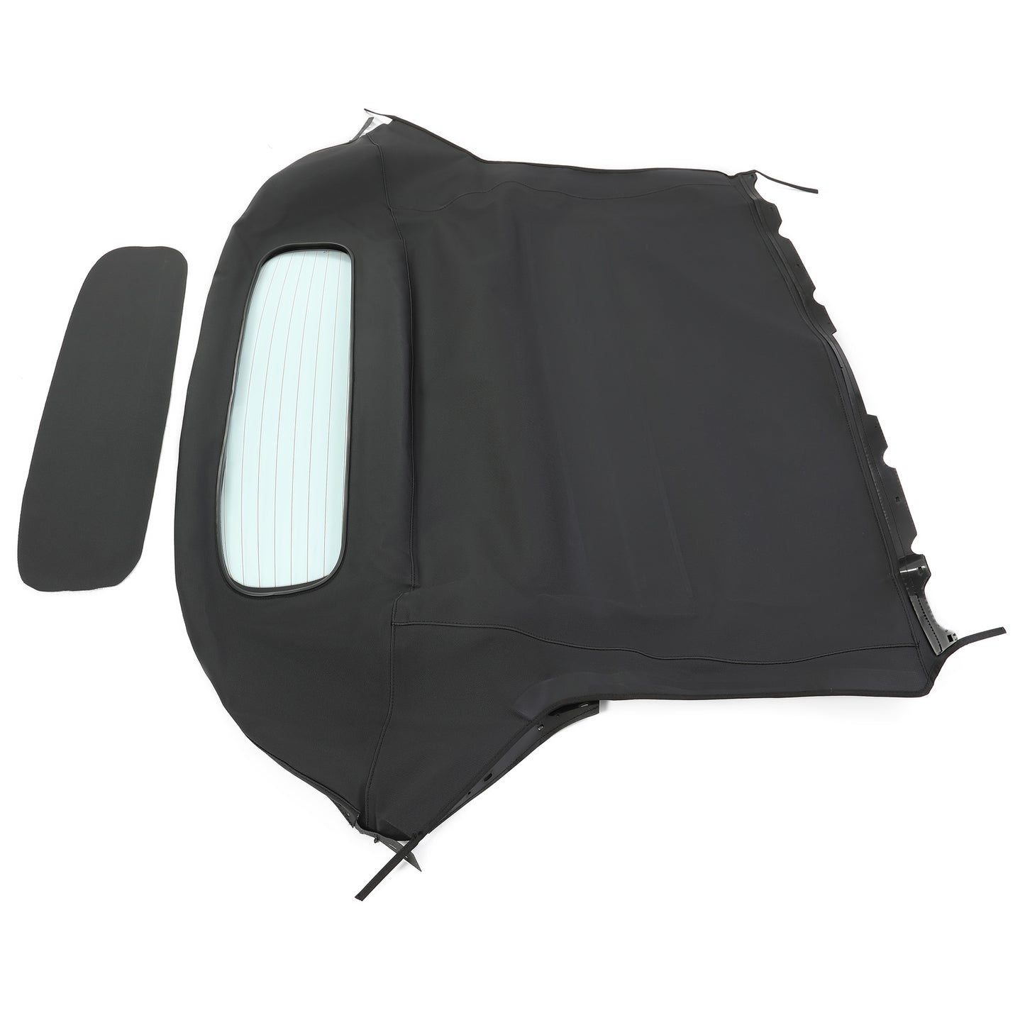 Solid Spare Vinyl Convertible Soft Top & Heated Glass Window Fit Nissan 350Z 2003-2009