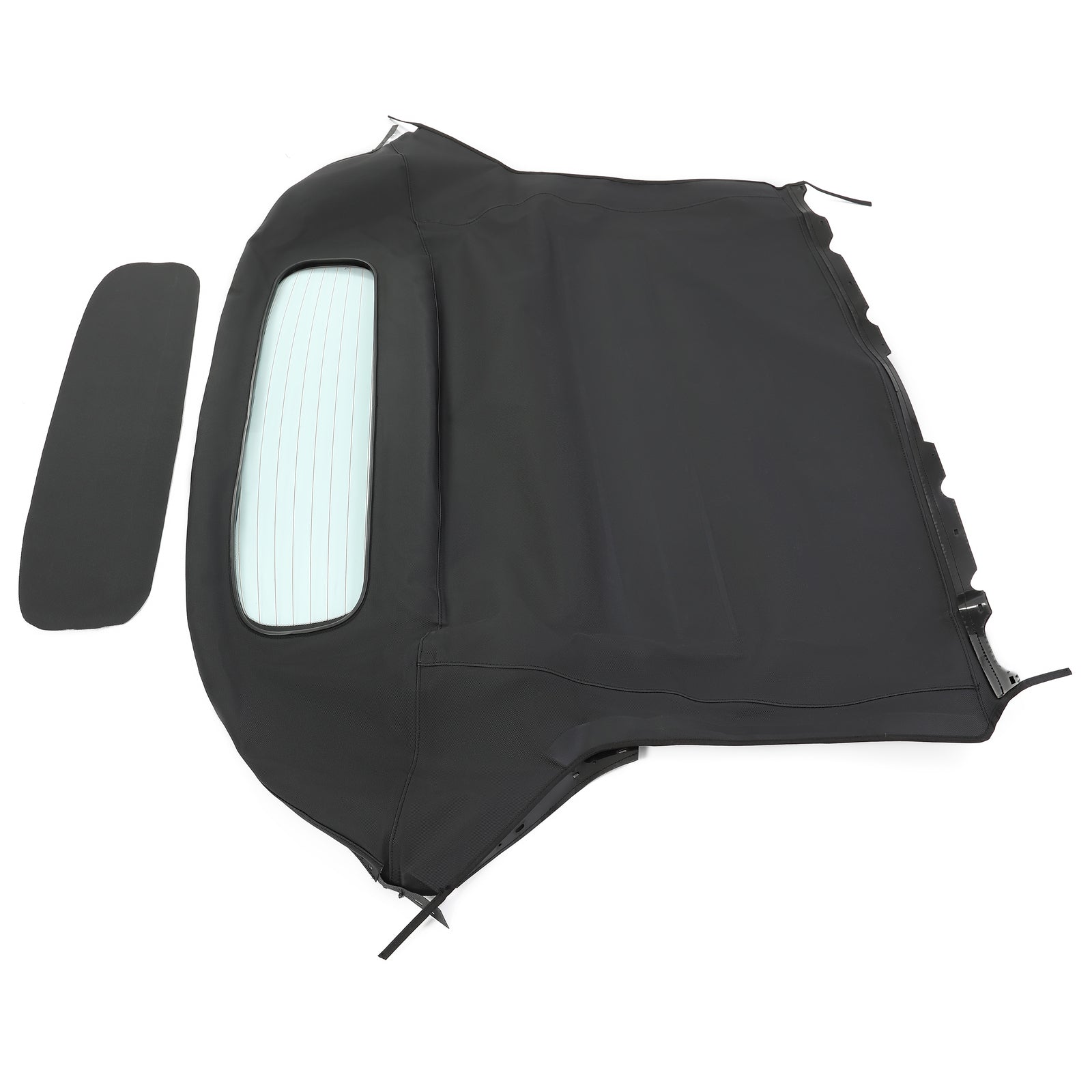 Solid Spare Vinyl Convertible Soft Top & Heated Glass Window Fit Nissan 350Z 2003-2009