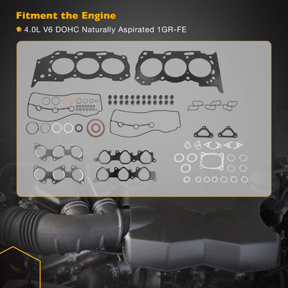 Full Engine Head Gasket Set For 03-11 Toyota Tacoma 4Runner Tundra 4.0L V6 DOHC