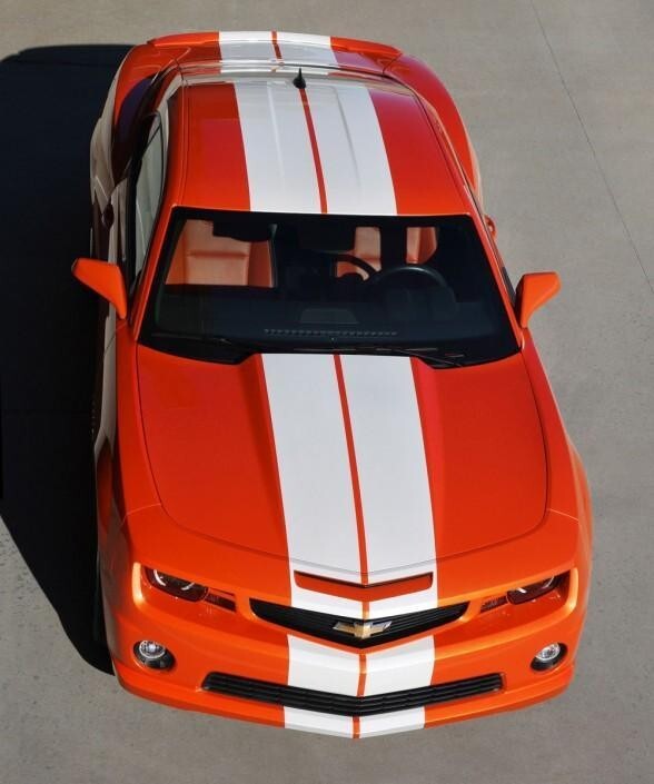 11" VINYL RALLY STRIPES RACING STRIPE KIT HOOD TRUNK ROOF For CHEVY CAMARO