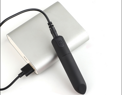 Women Mini powerful Bullet Shape 10 Speed Vibrating Remote Massage Rechargeable