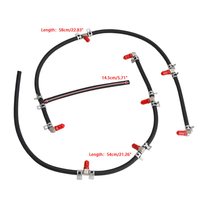 Fuel Injector Return Line Kit Fits Duramax 2004-2010 6.6L Diesel Truck Engines