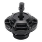 BILLET ALUMINUM FUEL TANK GAS CAP WITH VENT HOSE FOR TOURING & SOFTAIL 1996-UP