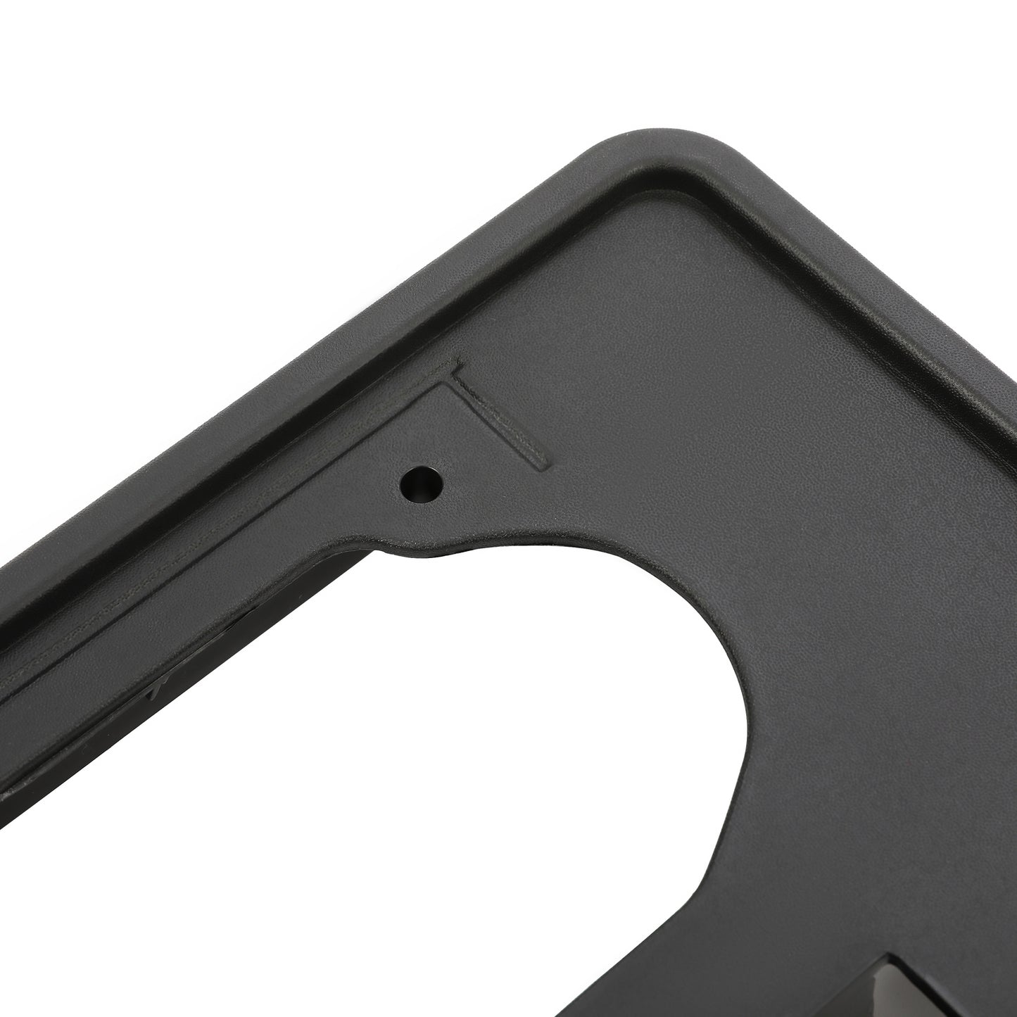 Solid Spare Fit For Ford F-150 2009-2014 Front Bumper License Plate Bracket Guards Pads Cap