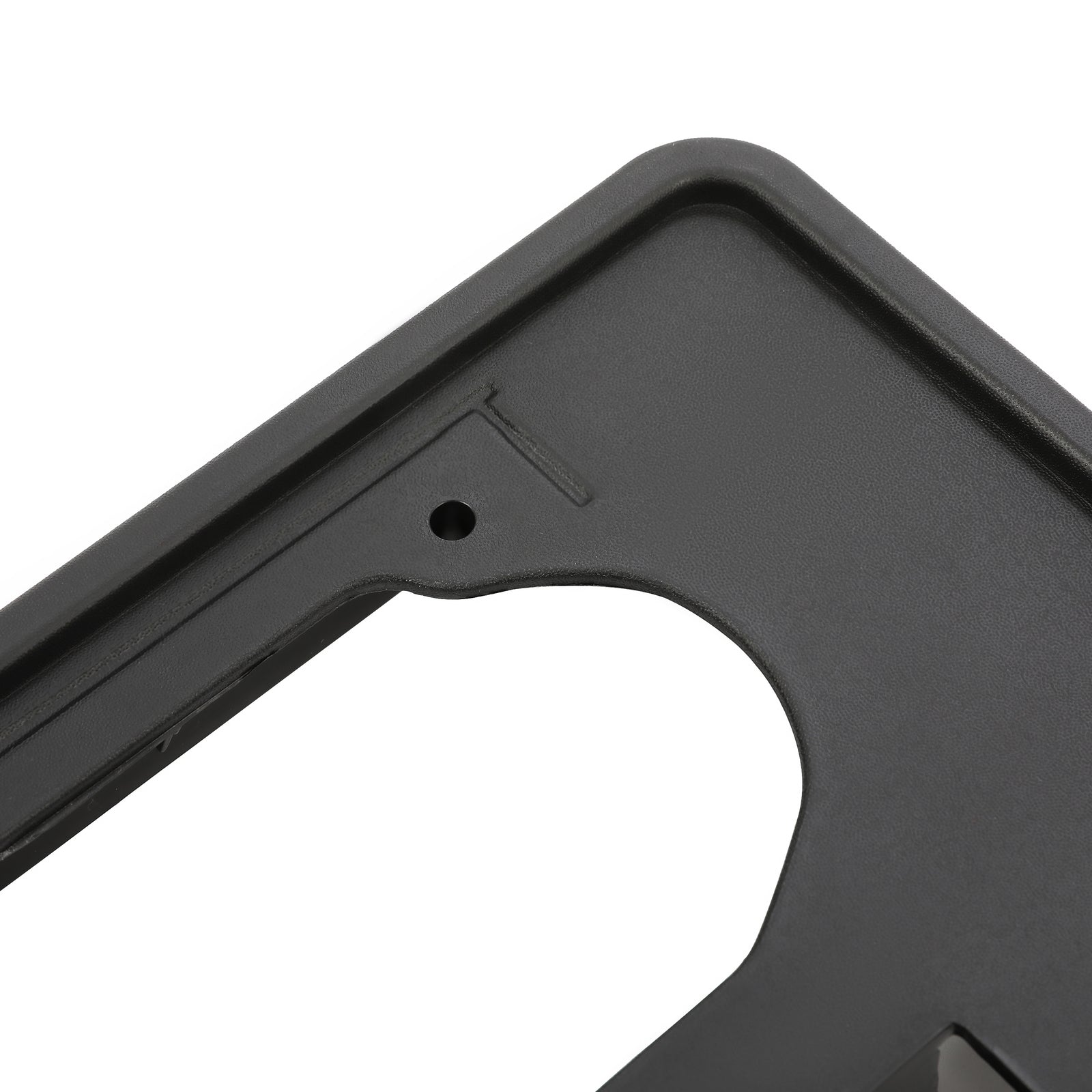 Solid Spare Fit For Ford F-150 2009-2014 Front Bumper License Plate Bracket Guards Pads Cap