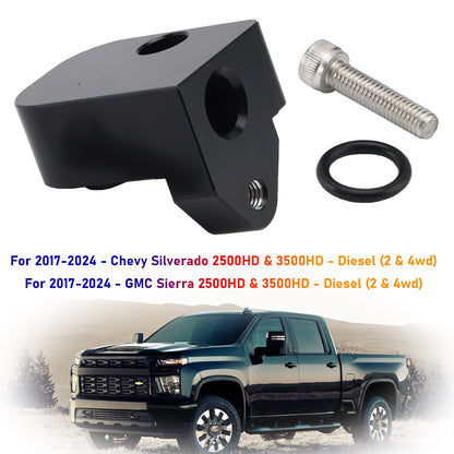 Temperature Air Intake Sensor Spacer Kit For 2017-2024 Chevy GM 6.6L Diesel US.