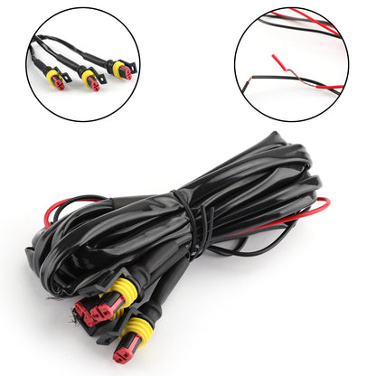 Raptor Grille Grill LED Light Wiring Harness Cable Fit Ford F-150 F150