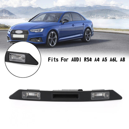 Rear License Plate Light Trunk Tailgate Handle Switch Fit For AUDI A3 A4 A6 Q7