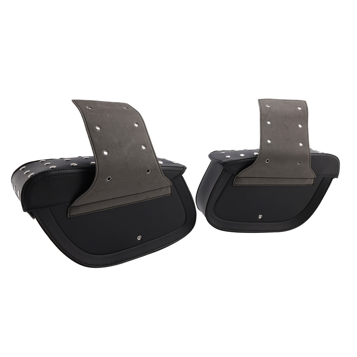 Side Tail Bag Saddlebag Color Matching Luggage Black 80L For Scooter Motorcycle