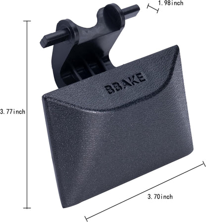Black Parking Brake Release Handle Fit for 2002-2005 Dodge Ram 1500 2500