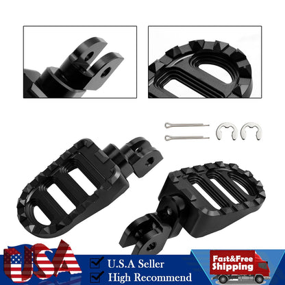 Front Footrests Foot Peg fit for Rebel 1100 CM1100 CMX 1100 DCT/MT 2021-23 BLK