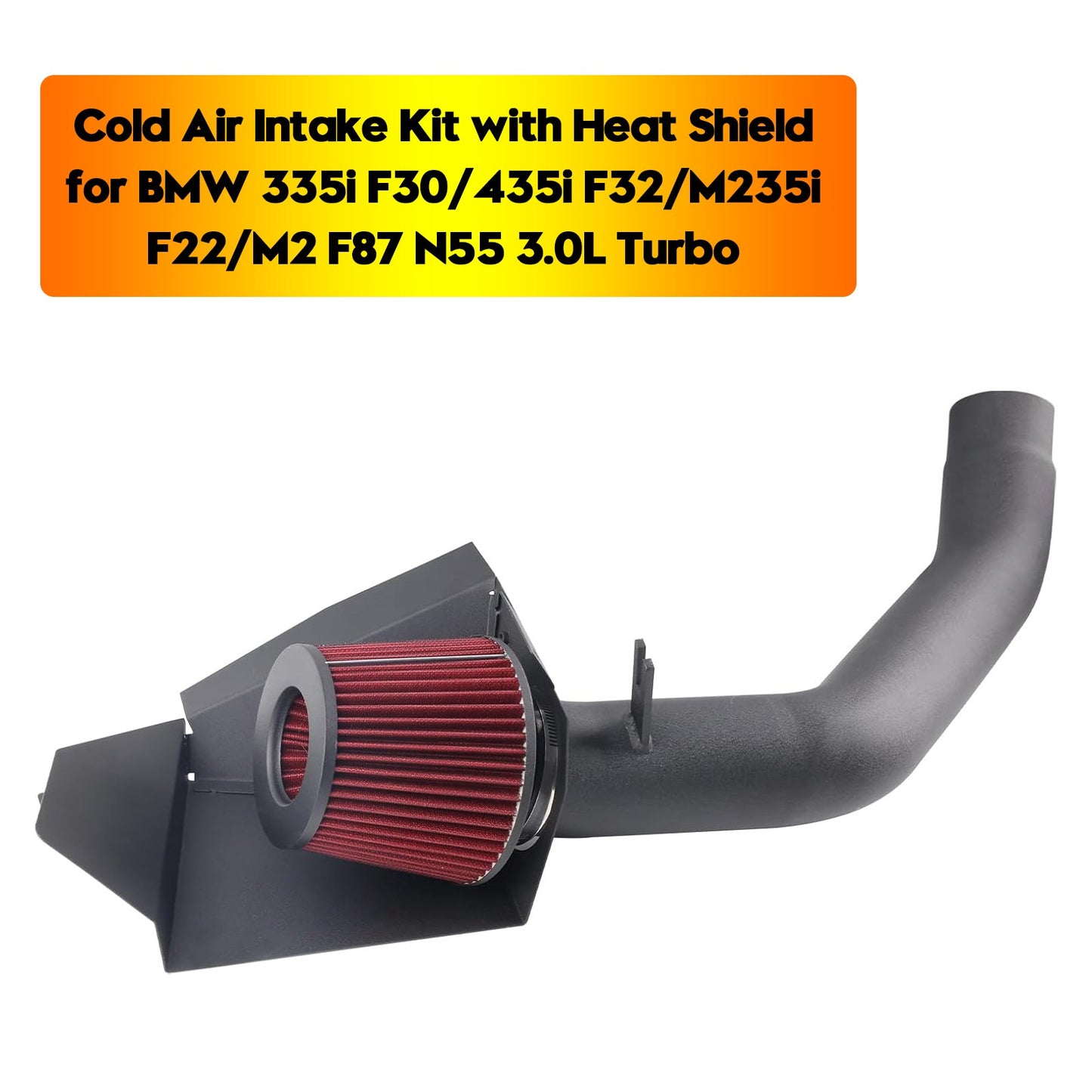 Cold Air Intake Kit for BMW 335i F30/435i F32/M235i F22/M2 F87 N55 3.0L Turbo