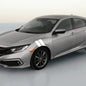 4" Fender Stripe Hash Mark Stripe Decal Graphic Kit For Honda Civic