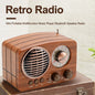 Retro-Style Decorative Radio Mini Multifunction Music Player Bluetooth Speaker*