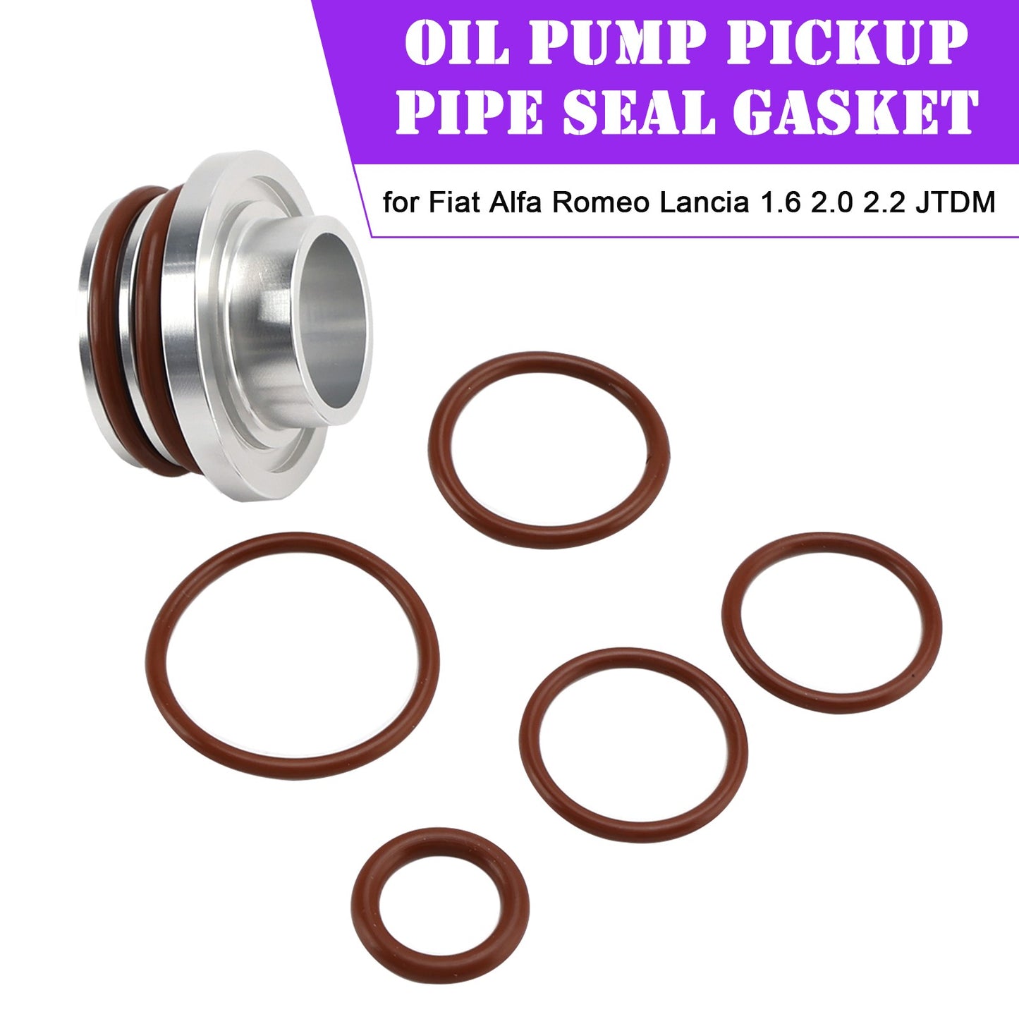 Oil Pump Pickup Pipe Seal Gasket for Fiat Alfa Romeo Lancia 1.6 2.0 2.2 JTDM
